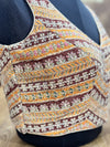 Zarina - Mustard Blouse (Attached Sleeves)