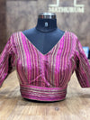Suhani -Majenta blouse (Elbow Sleeve)