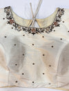 Handwork- White Blouse Pattern 1