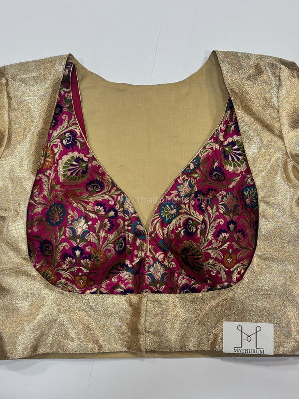 Kot - Pink/ Gold Blouse