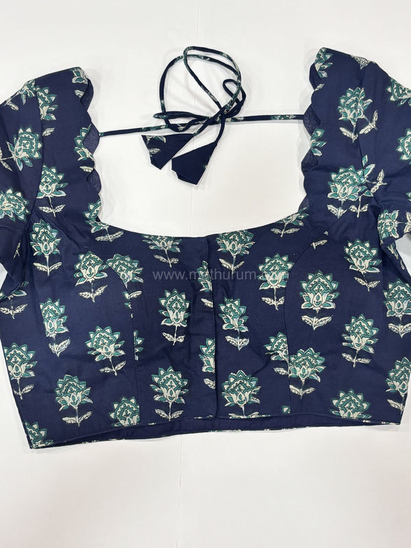 Veda- Navy Blouse