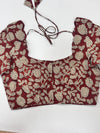 Sindoor- Maroon Blouse