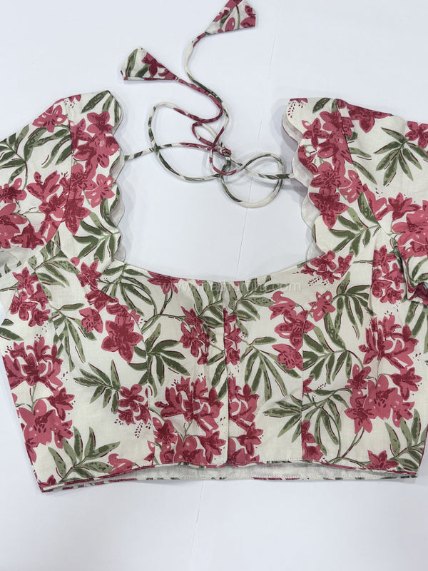 Mullai - White Blouse
