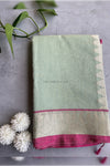 Thamarai - Tissue Silk Saree (Mint Green)