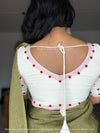 Roja - Off-White Embroidery Blouse