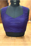 Riya - Violet Sleeveless Blouse