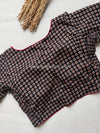 Daily Flex- Black Star Strechable Blouse