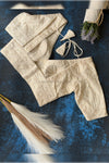 Chikoo- Off-White Blouse