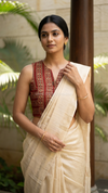 Kajal - Maroon Sleeveless Blouse